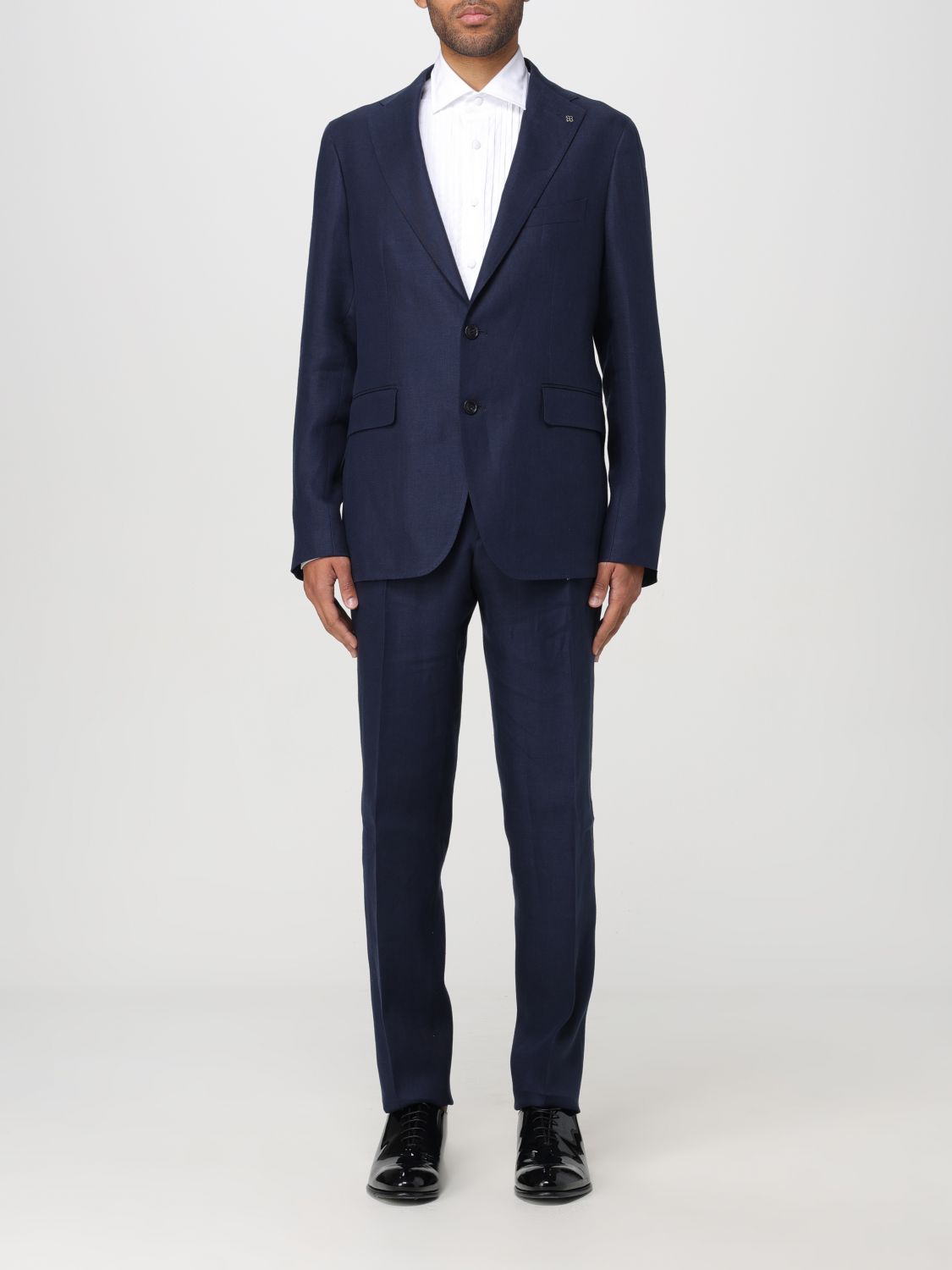 Tagliatore Multicolor Wool Two-Piece Suit