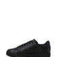 EA7 Emporio Armani Black Polyester Low Top Sneakers
