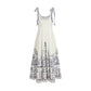 Alemais White Linen Casual Dress
