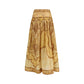 Zimmermann Bicolor Cotton Long Skirt