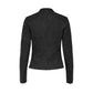Only Black Polyethylene Biker Jacket