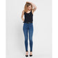 Only Light Blue Cotton Skinny Jeans