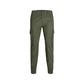 Jack Jones Green Cotton Skinny Pants