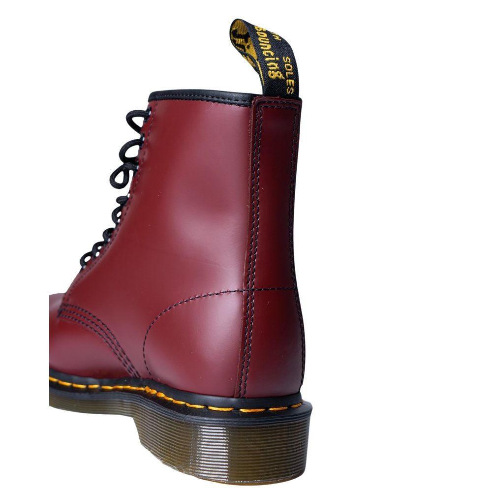 Dr. Martens Bordeaux Leather Lace-Up Boots