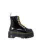 Dr. Martens Black Leather Lace-Up Boots