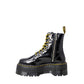Dr. Martens Black Leather Lace-Up Boots