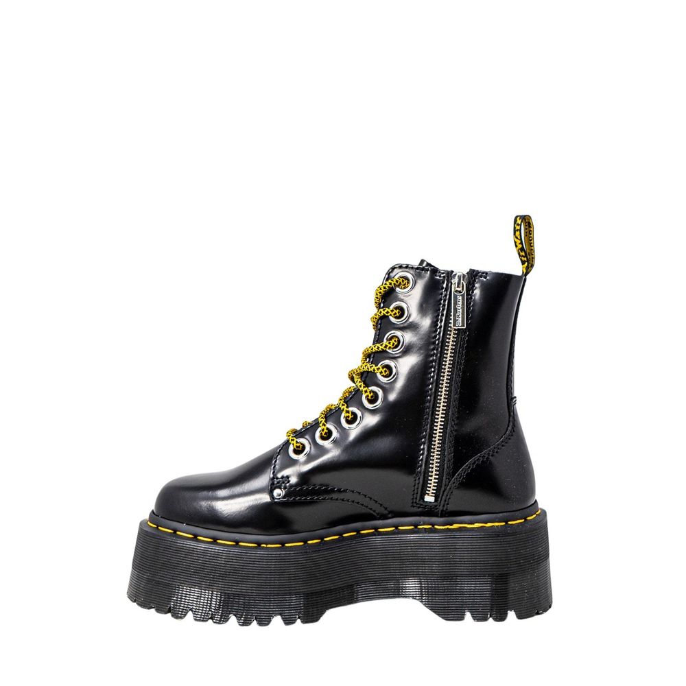 Dr. Martens Black Leather Lace-Up Boots