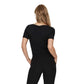 Vero Moda Black Viscose T-Shirt