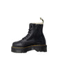 Dr. Martens Black Leather Lace-Up Boots