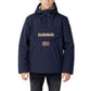 Napapijri Blue Polyester Shell Jacket