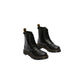 Dr. Martens Black Leather Lace-Up Boots