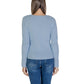 Morgan De Toi Blue Polyamide Sweatshirt