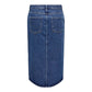 Only Blue Cotton Long Skirt