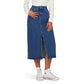 Only Blue Cotton Long Skirt