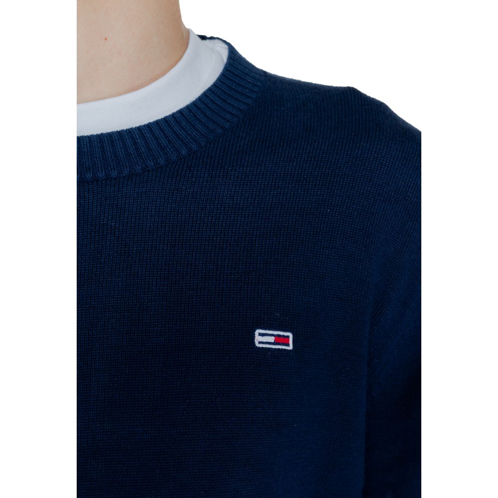 Tommy Hilfiger Jeans Blue Organic Cotton Sweatshirt