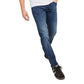 Jack Jones Blue Cotton Relaxed Fit Jeans