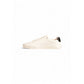 Hugo Boss Cream Leather Low Top Sneakers