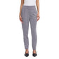 ICHI Blue Polyester Skinny Pants