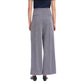 ICHI Blue Polyester Casual Pants
