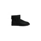 UGG Black Suede Leather Ankle Boots