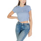 Calvin Klein Jeans Blue Cotton T-Shirt