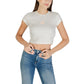 Calvin Klein Jeans Cream Cotton T-Shirt