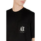Armani Exchange Black Cotton Sportswear