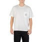 Armani Exchange Cream Cotton T-Shirt
