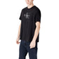 Calvin Klein Jeans Black Cotton T-Shirt