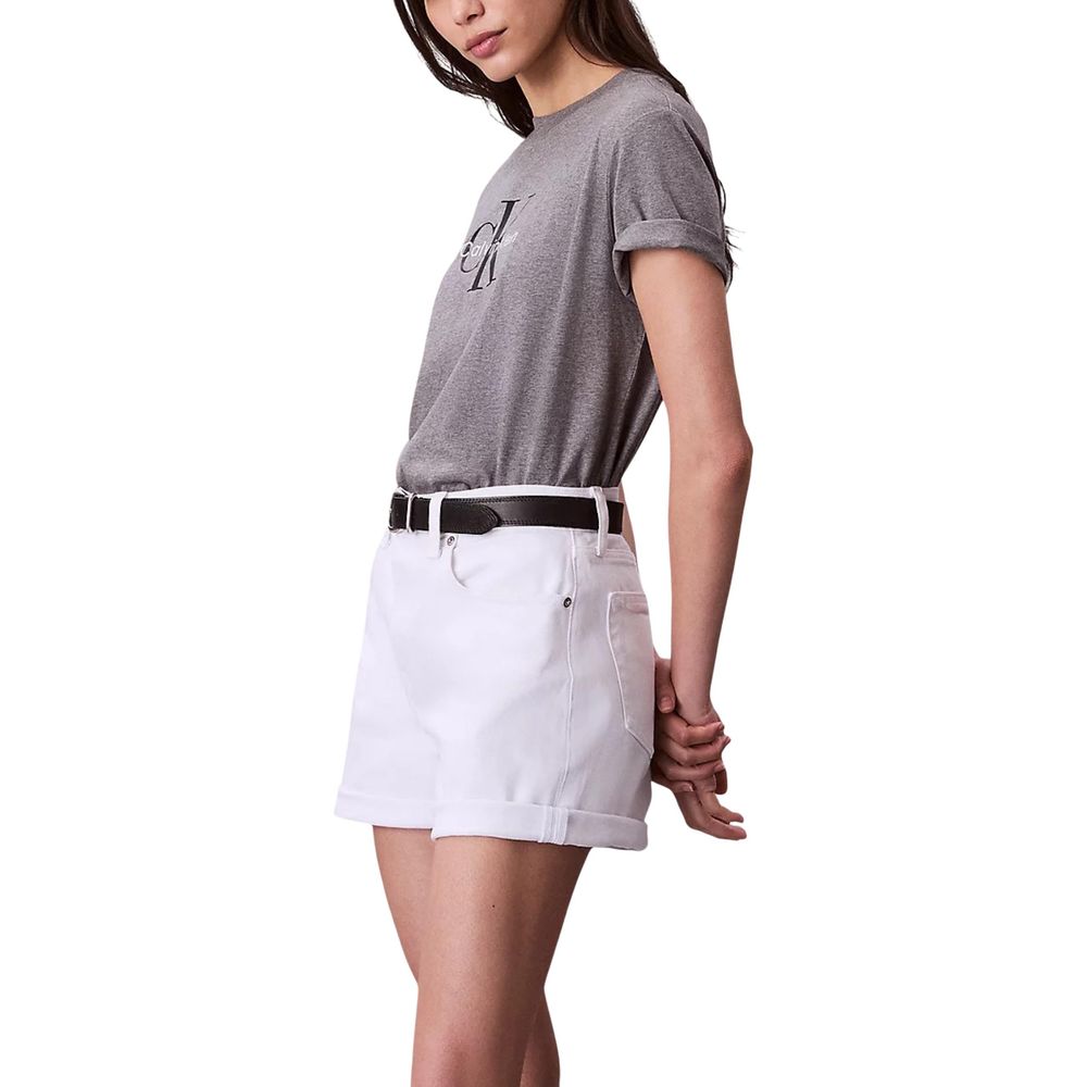 Calvin Klein Jeans Gray Cotton T-Shirt