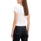 Calvin Klein Jeans White Cotton T-Shirt