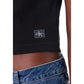 Calvin Klein Jeans Black Cotton T-Shirt