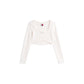Tommy Hilfiger Jeans White Recycled Cotton Sportswear