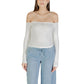 Tommy Hilfiger Jeans Cream Recycled Cotton Long Sleeve T-Shirt