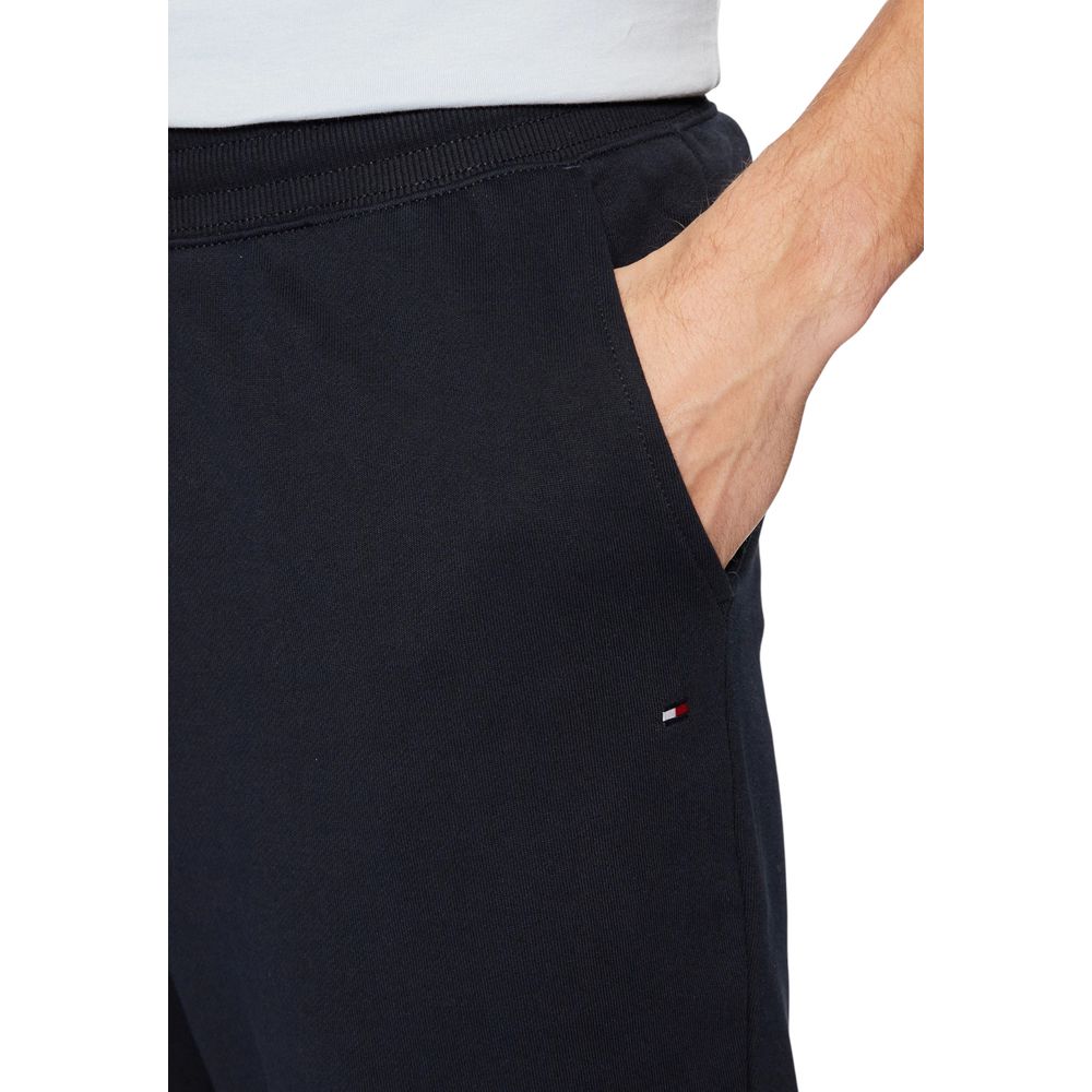 Tommy Hilfiger Blue Cotton Joggers (Workout Pants)