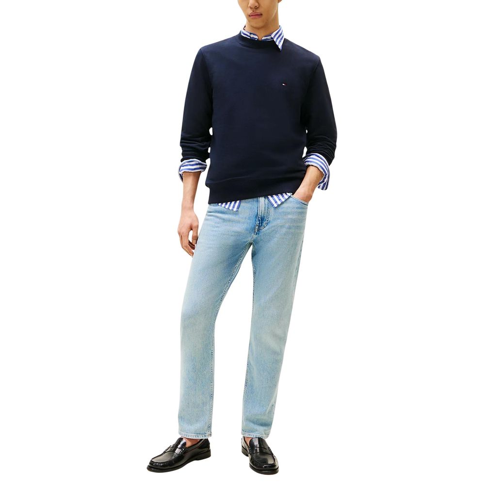 Tommy Hilfiger Blue Cotton Sweatshirt