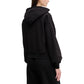 Calvin Klein Jeans Black Cotton Hoodie