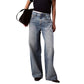 Calvin Klein Jeans Blue Cotton Bootcut Jeans