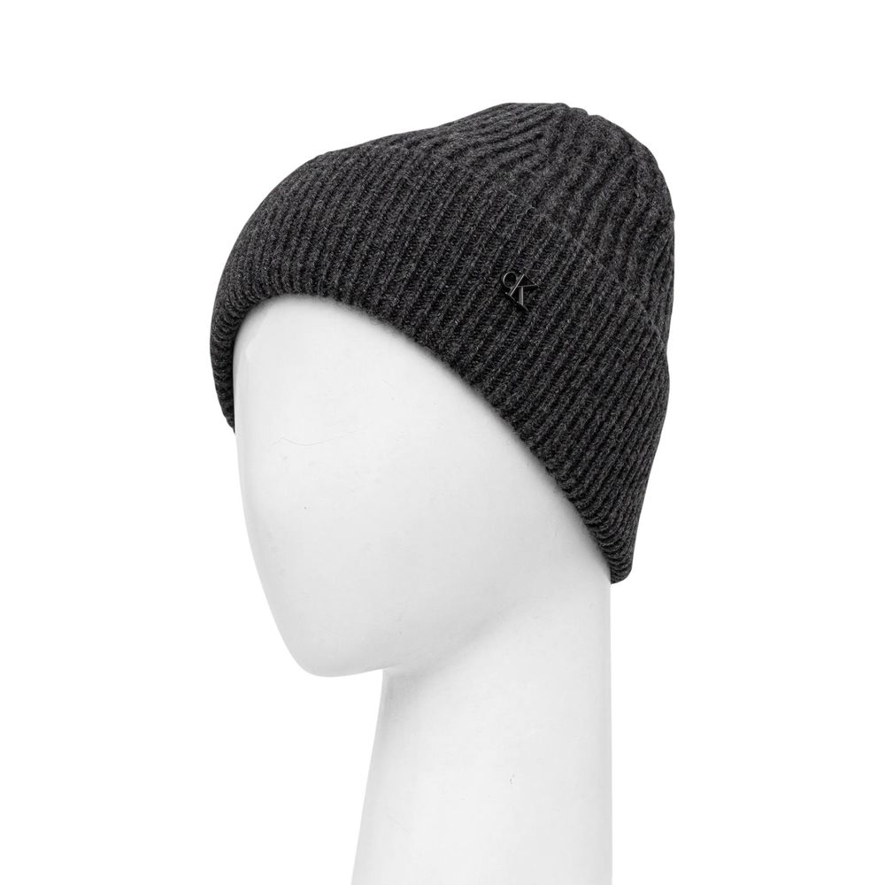 Calvin Klein Gray Wool Cap (Baseball Hat)