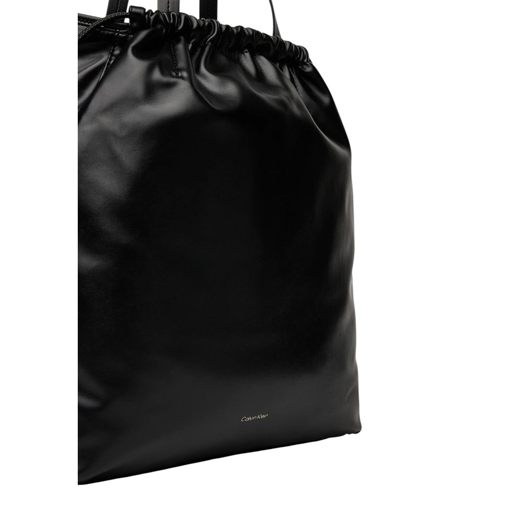 Calvin Klein Black Polyethylene Handbag