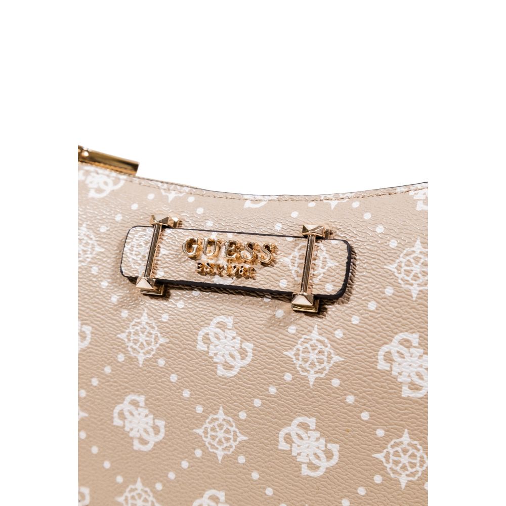 Guess Beige Polyethylene Handbag