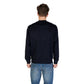 Armani Exchange Blue Cotton Sweatshirt