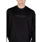 Armani Exchange Black Cotton Sweatshirt