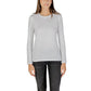 Armani Exchange White Cotton Long Sleeve T-Shirt