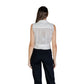 Morgan De Toi White Polyester Blouse
