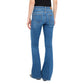 Liu Jo Blue Cotton Bootcut Jeans