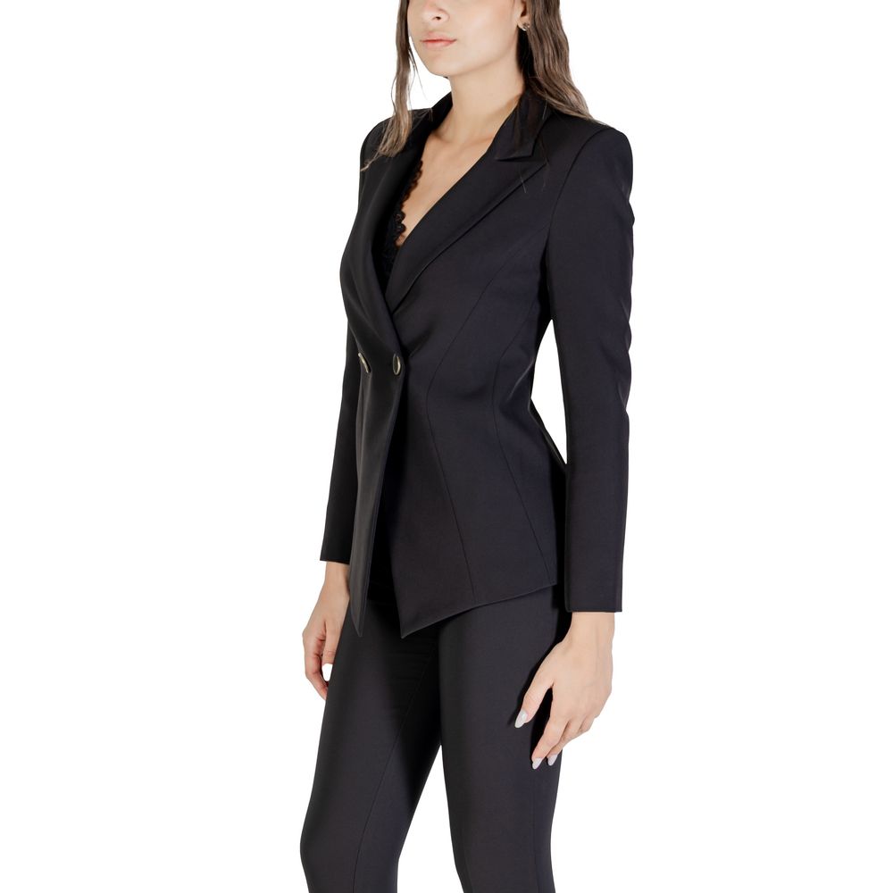 Rinascimento Black Polyester Blazer