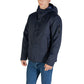 EA7 Emporio Armani Blue Polyester Coat
