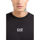 EA7 Emporio Armani Black Cotton Sweatshirt