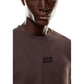 EA7 Emporio Armani Brown Cotton Sweatshirt